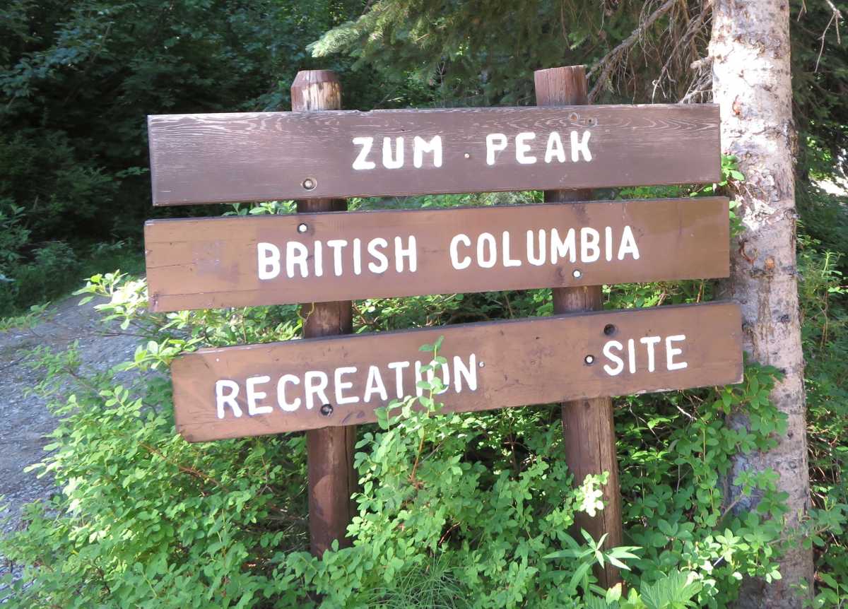 Zum Peak Recreation Site