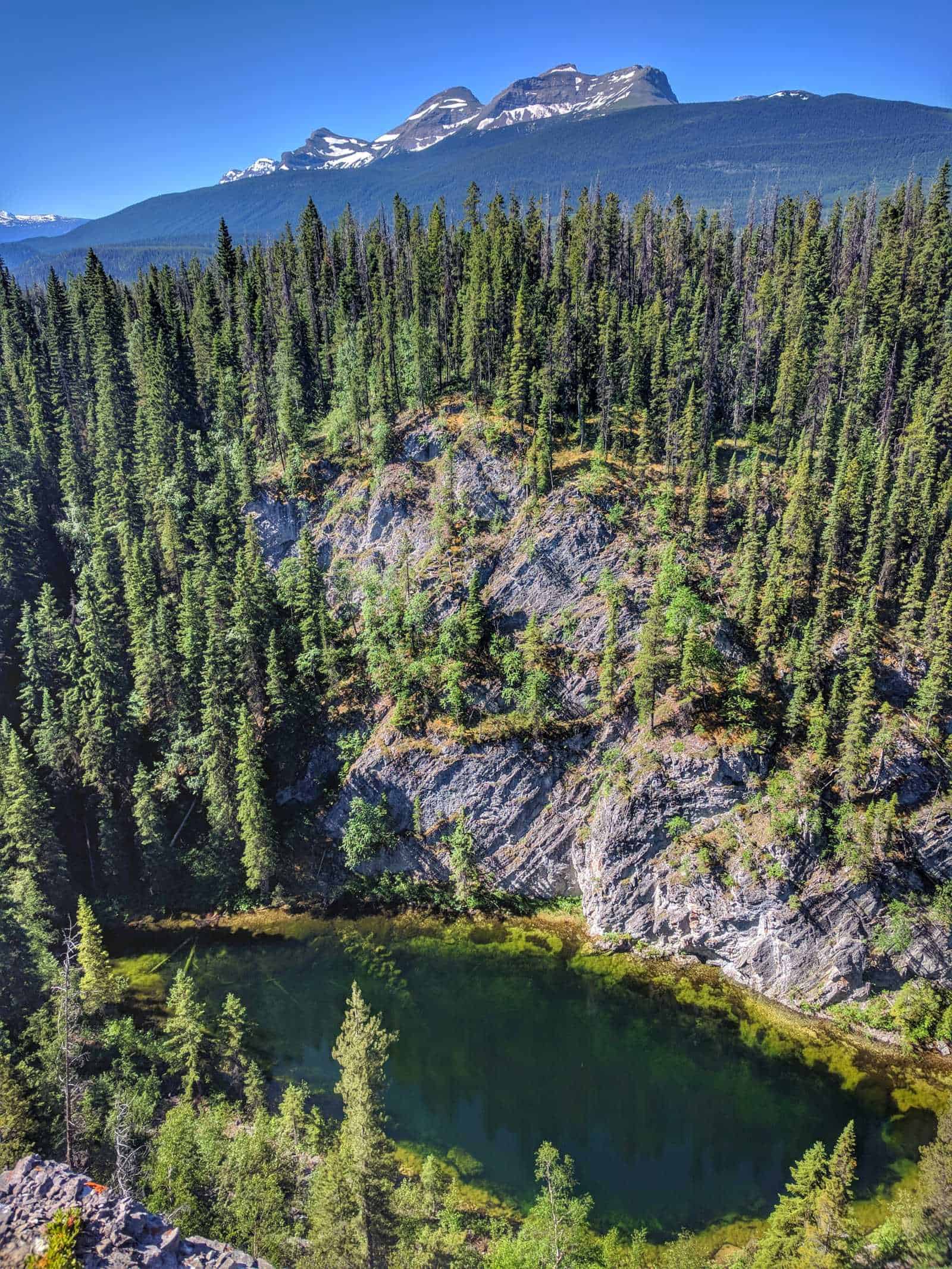 Castle Mountain from First Viewpoint