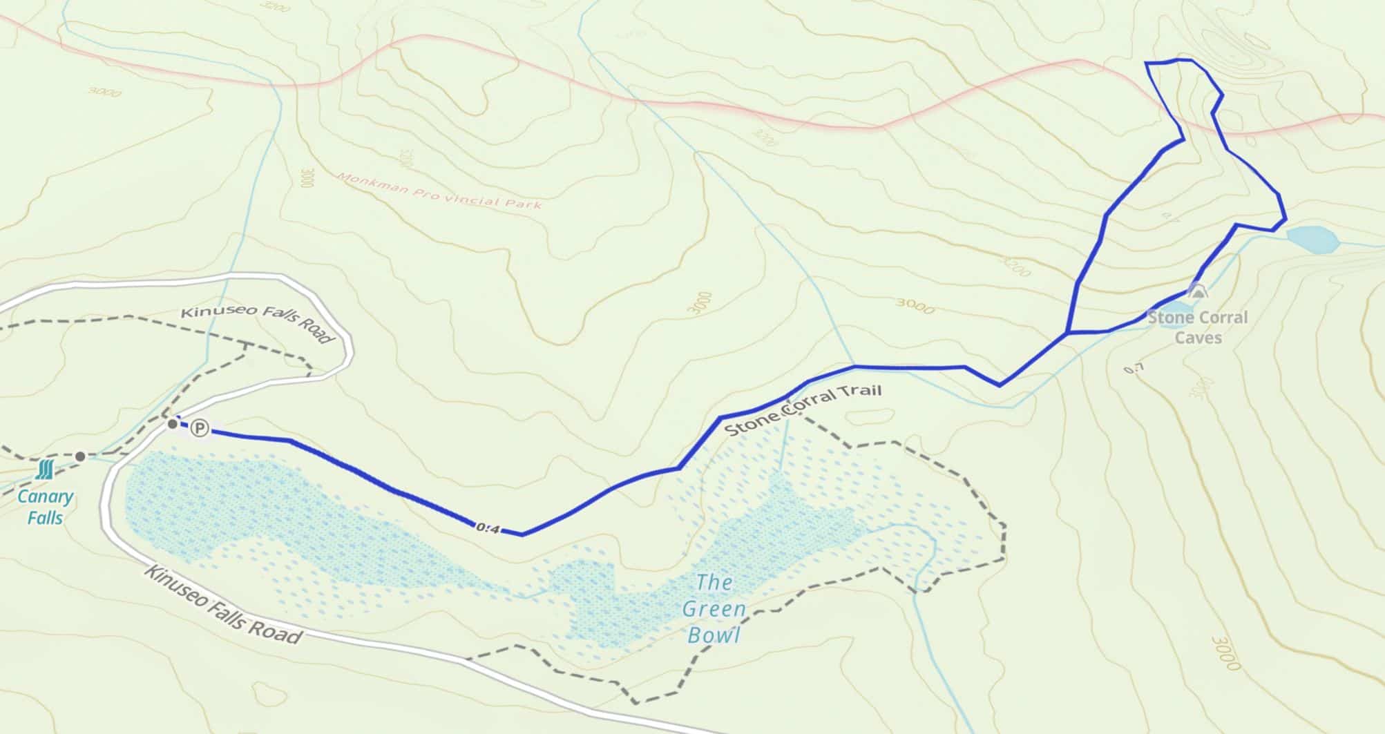 Hiking Map