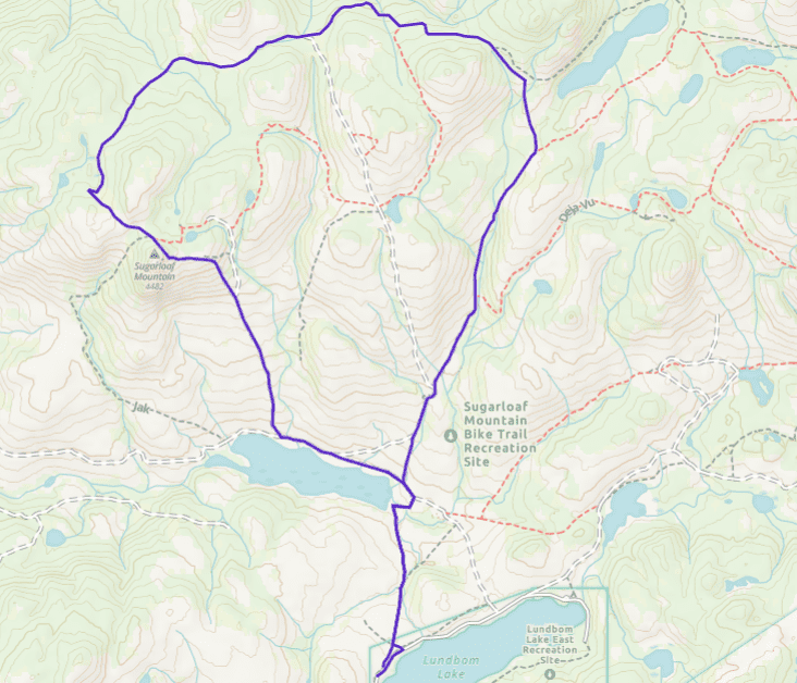 Hiking Map