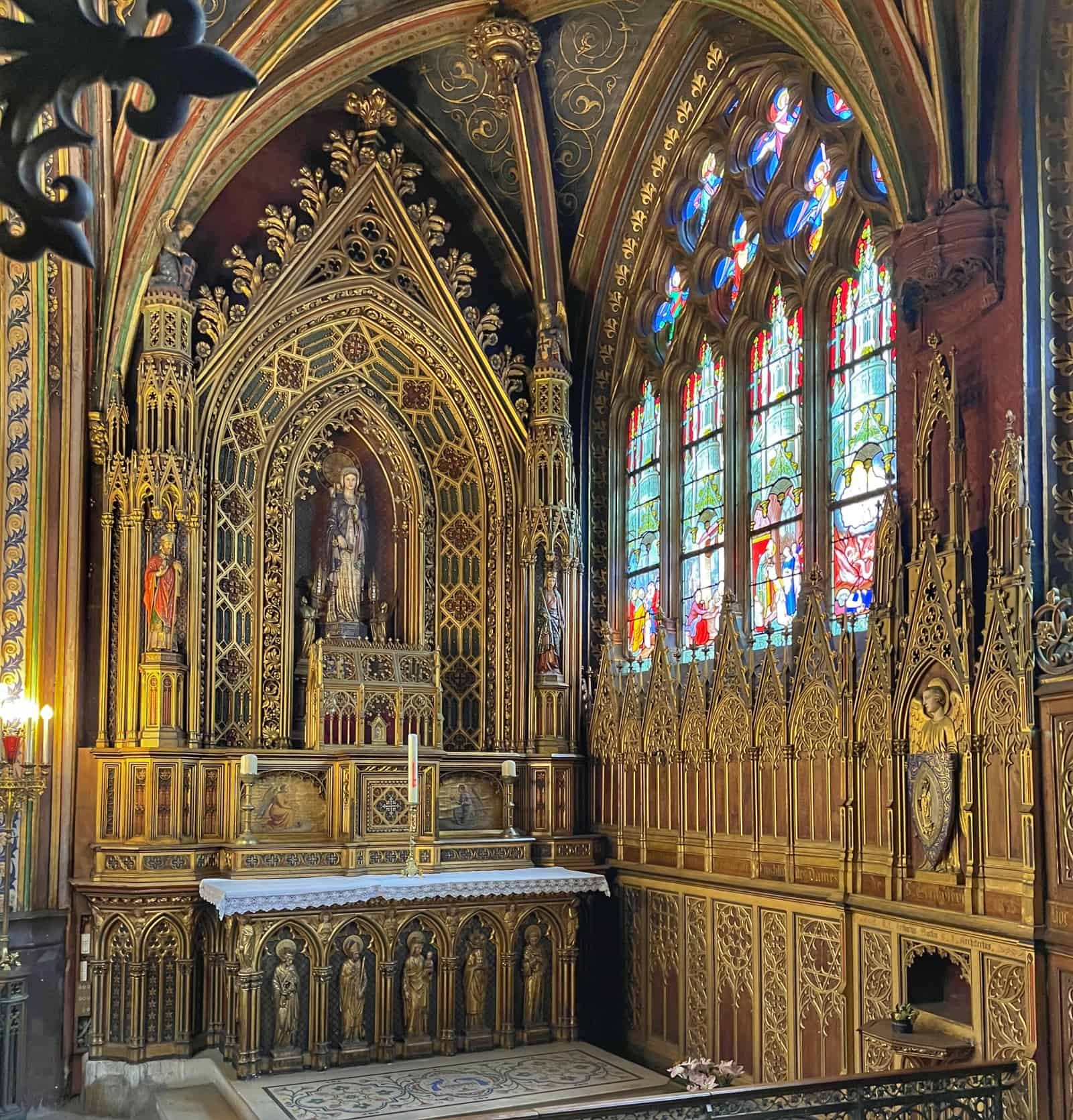 Shrine in the Chapel of Saint Genevieve 